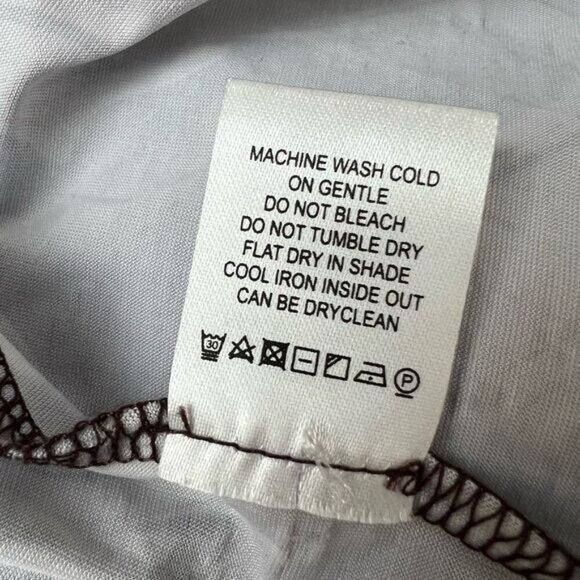 Song of Style Rommie Mesh Dress Brown Marble Women’s Small Long Sleeve Stretch - Picture 8 of 15